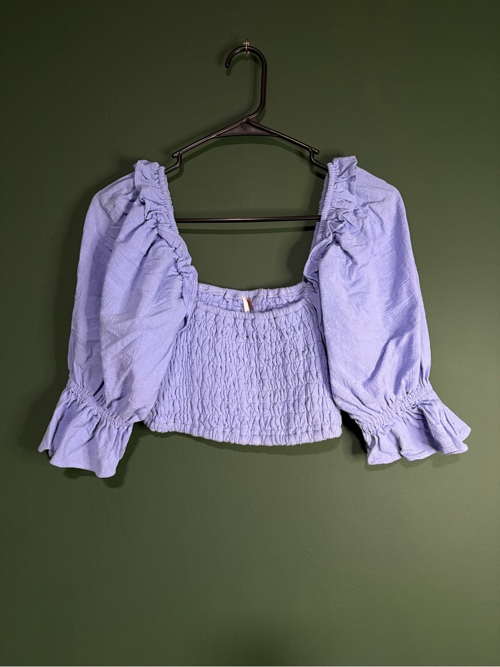 Free People Smocked Top